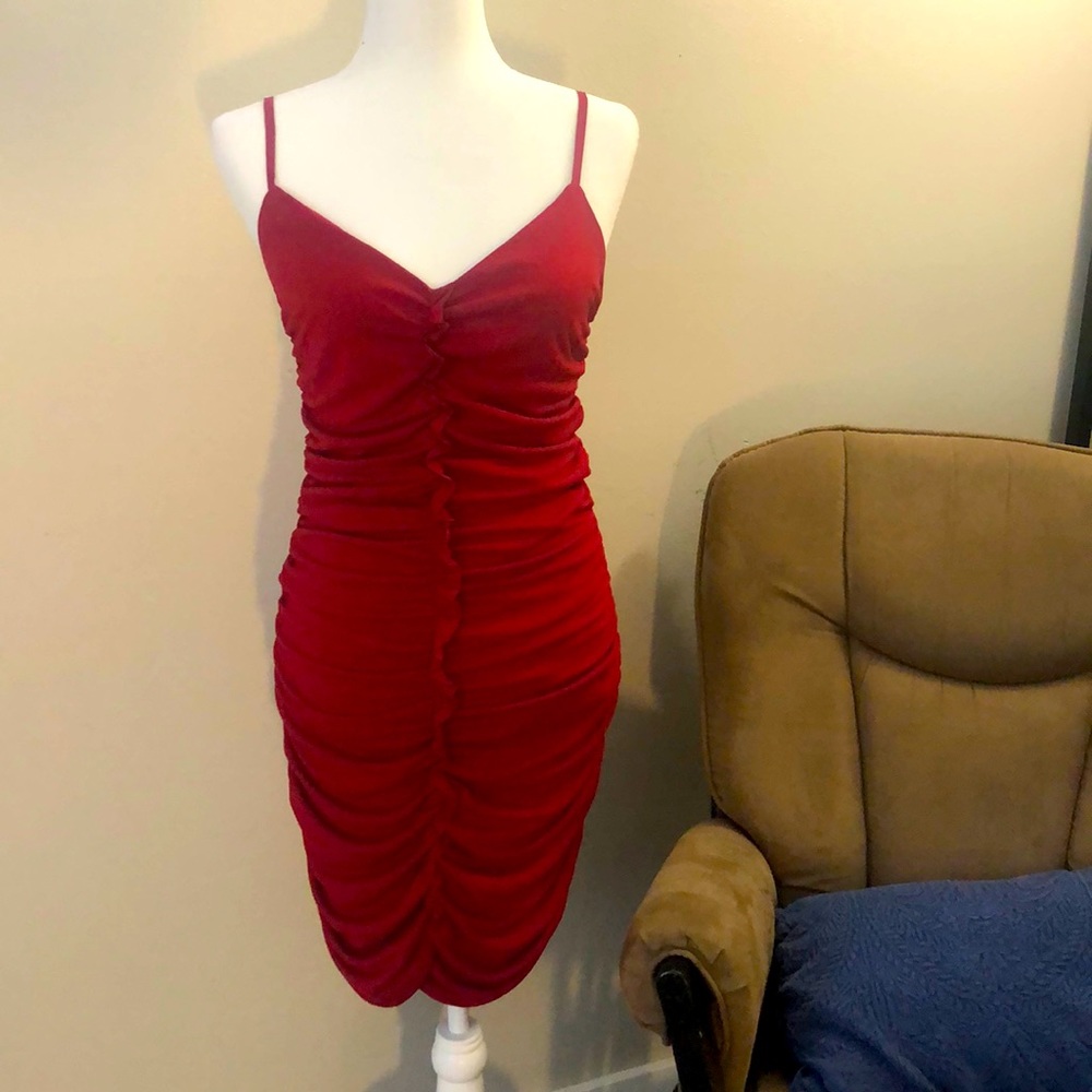 New York and Company Red Dress